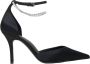 Estro Zwarte Dames Pumps met Puntige Neus en Kristallen MustHave Er00114243 Black Dames - Thumbnail 1