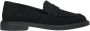 Estro Zwarte Penny Loafers voor Dames gemaakt van Echt Velours Er00114532 Black Dames - Thumbnail 1