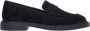 Estro Zwarte Velours Penny Loafers voor Dames Er00113371 Black Dames - Thumbnail 1