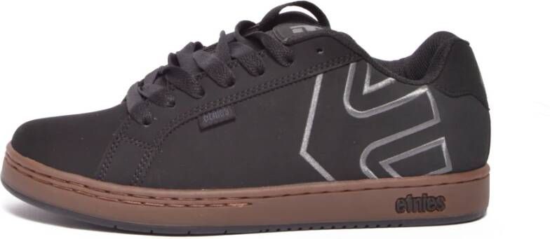 Etnies Lage Profiel Vetersneakers in Zwart Grijs Gum Black Heren