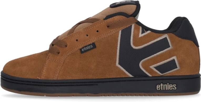 Etnies Skate Schoenen Bruin Zwart Tan Brown Heren