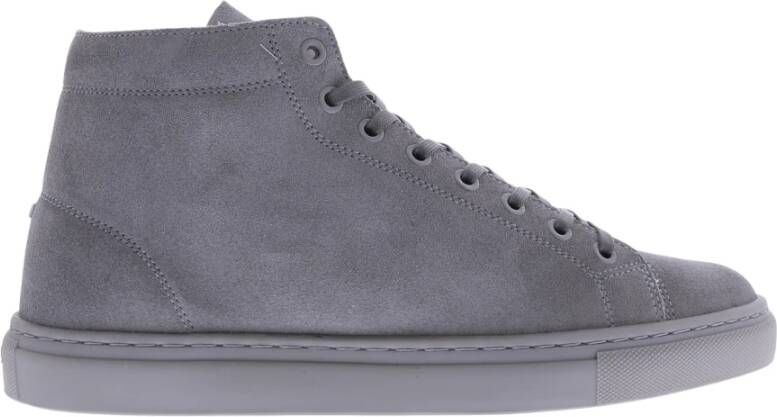 ETQ Amsterdam Grijze Suède Sneakers Gray Heren