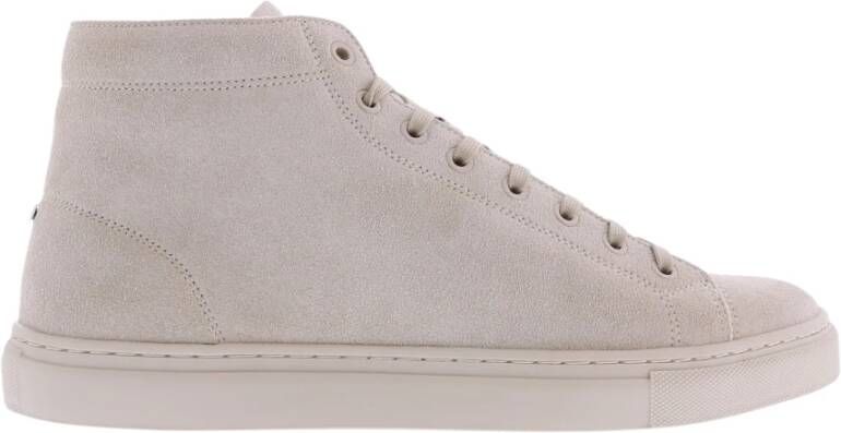 ETQ Amsterdam Witte Suède Sneakers White Heren