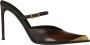 ETRO Bruin Leren Stiletto Hiel Pumps Brown Dames - Thumbnail 1