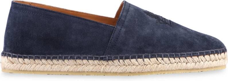 ETRO Gevlochten koord espadrilles Blue Heren