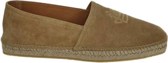 ETRO Klassieke Leren Espadrilles Beige Heren Schoenen