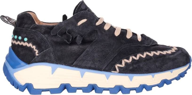 ETRO Leren sneakers voor alle weersomstandigheden Blauw Heren