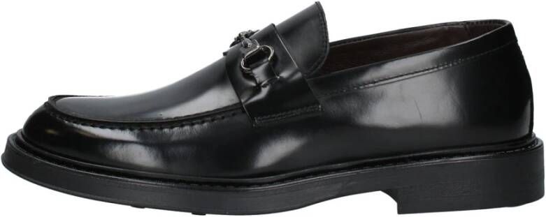 Exton Heren Loafer Klassieke Stijl Black Heren