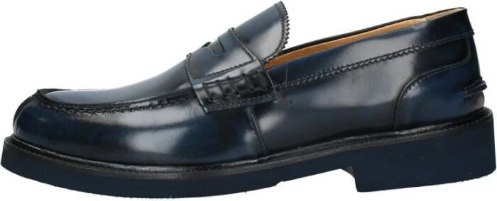 Exton Heren Loafer Klassieke Stijl Blue Heren