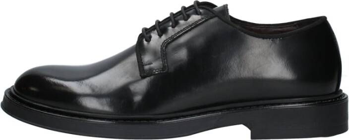 Exton Heren Veterschoenen Black Heren