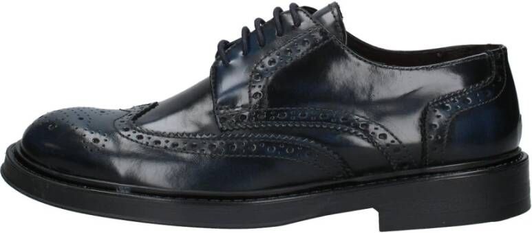 Exton Heren Veterschoenen Blue Heren