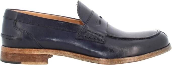 Exton Klassieke Stijl Schoenen Blue Heren