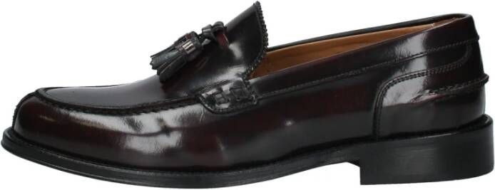 Exton Leren Loafer met Kwastje Red Heren