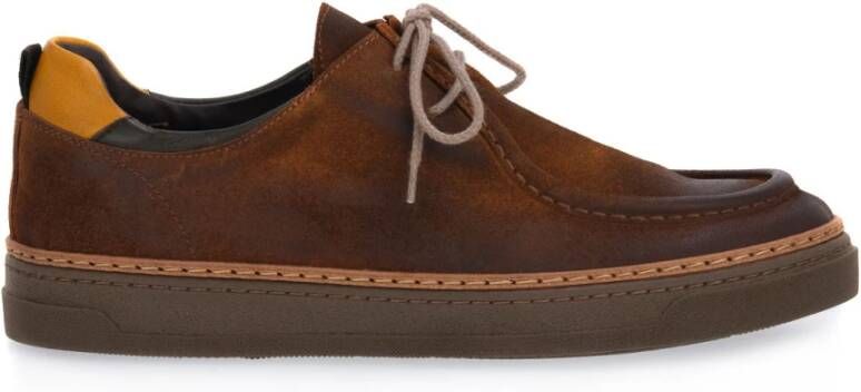 Exton Vintage Leren Schoenen Brown Heren