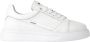 Exton Witte Lage Top Leren Sneakers White Heren - Thumbnail 1