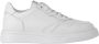 Exton Witte Leren Lage Sneakers White Heren - Thumbnail 1