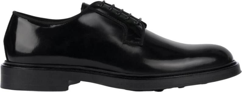 Exton Zwarte elegante herenschoenen Black Heren