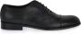 Exton Zwarte Leren Schoenen Black Heren - Thumbnail 1