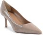 19v69 Italia Elegante Lakleren Pumps Beige Dames - Thumbnail 2