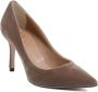 19v69 Italia Fluwelen pump met 8 5 cm hak Beige Dames - Thumbnail 3