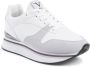 19v69 Italia Witte luxe sneaker met rubberen zool White Dames - Thumbnail 3