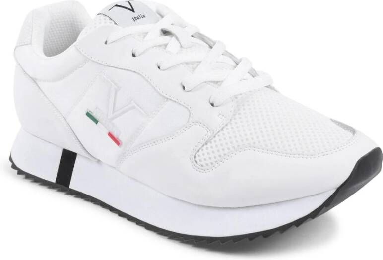 19v69 Italia Witte Sneakers voor Mannen White Heren