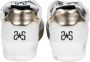 2Star Wit en goud Padel Sneakers White Dames - Thumbnail 4