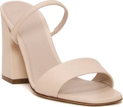 3Juin Bianco Sandalen Hoge Hak Latte Kleur Beige Dames