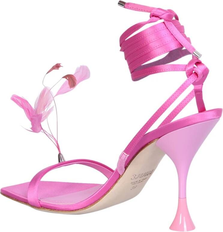 3Juin Fuxia Kimi sandals by ; designed following a modern and innovative ethos showing the sunny young and fresh side of the brand Roze Dames