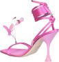 3Juin Fuxia Kimi sandals by ; designed following a modern and innovative ethos showing the sunny young and fresh side of the brand Roze Dames - Thumbnail 4