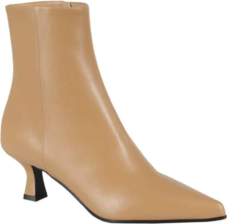 3Juin Heeled Boots Beige Dames