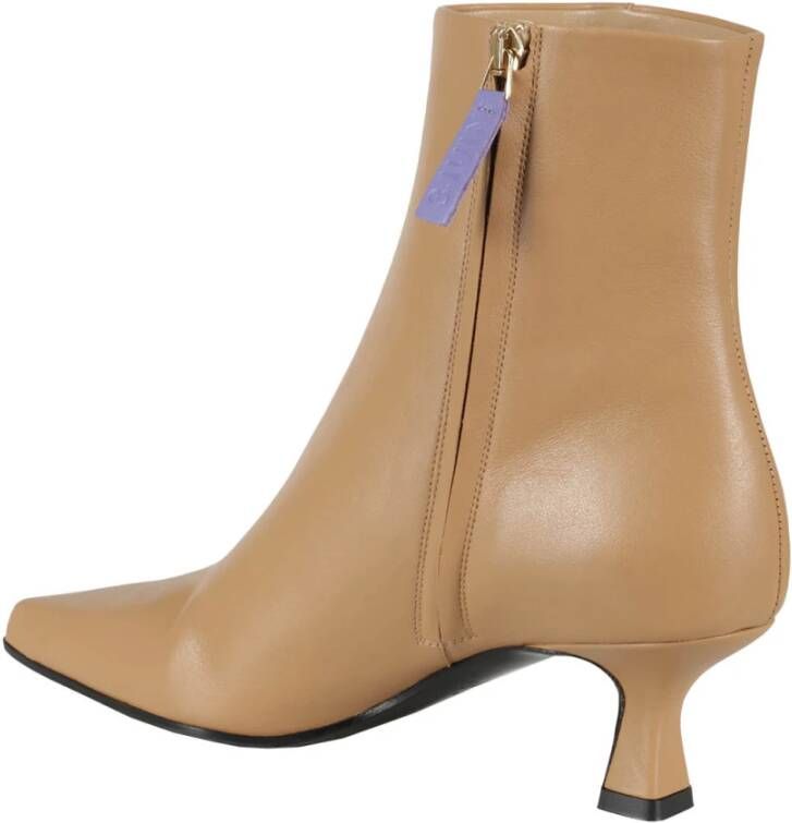 3Juin Heeled Boots Beige Dames