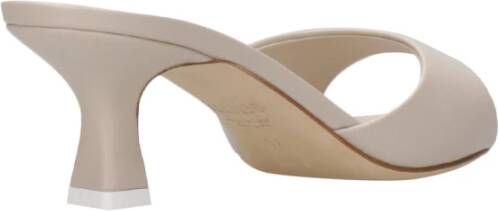 3Juin Heeled Mules Beige Dames