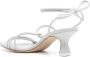 3Juin Platte Leren Enkelband Schoenen White Dames - Thumbnail 3