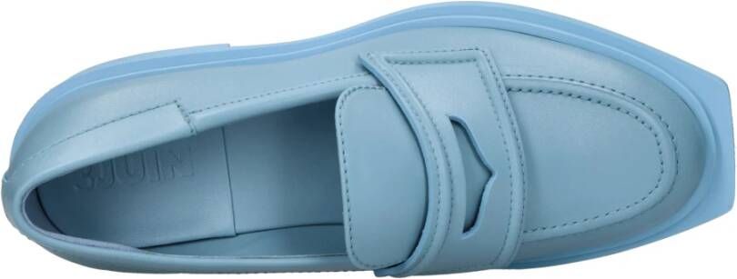 3Juin Platte schoenen Helder Blauw Blue Dames