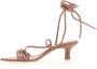 3Juin Sandals Brown Dames - Thumbnail 3