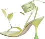 3Juin Veren Detail Wikkel Sandalen Yellow Dames - Thumbnail 3