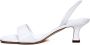 3Juin Witte Leren Sandalen Elegante Stijl White Dames - Thumbnail 3