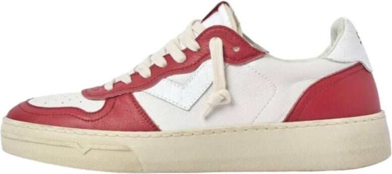 4B12 Lage Sneakers Red Heren