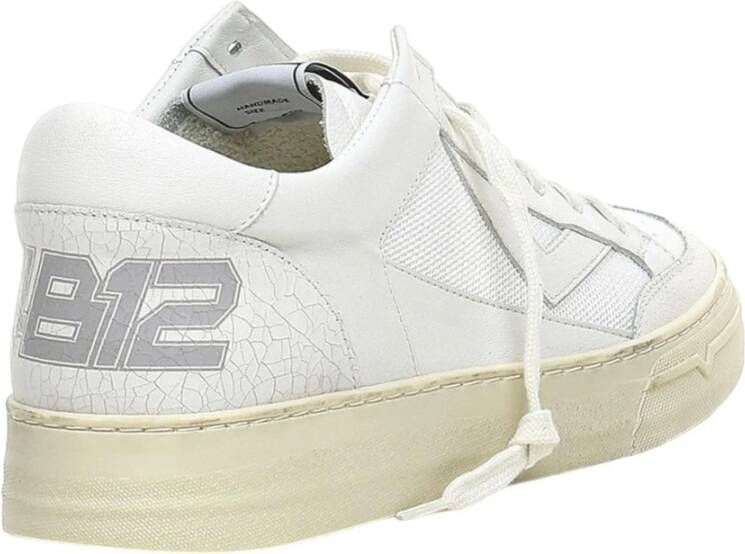 4B12 Lage Sneakers White Heren