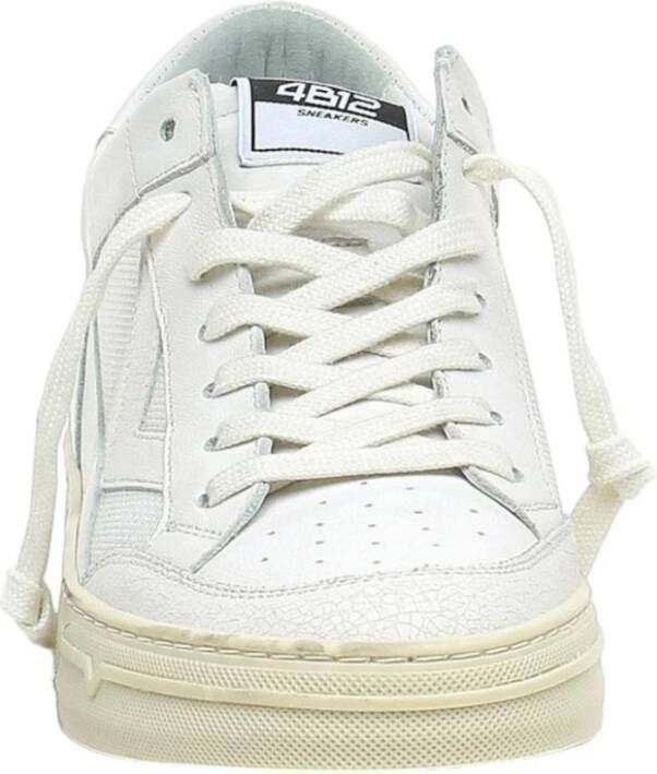 4B12 Lage Sneakers White Heren