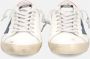 4B12 Witte Leren Sneakers White Heren - Thumbnail 2