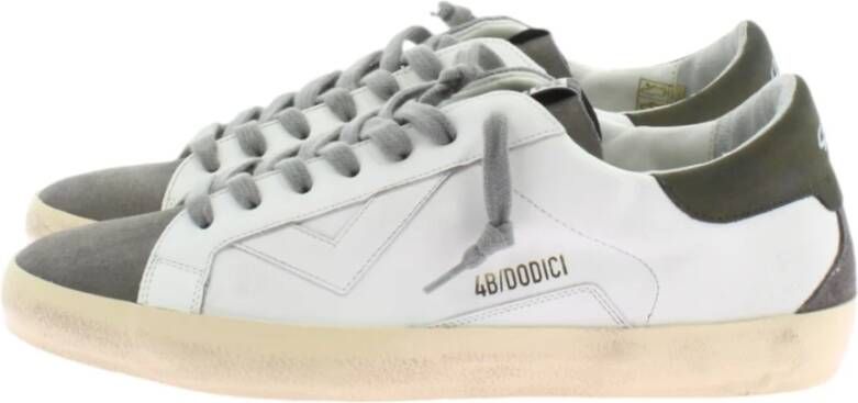 4B12 Sneakers Trendy White Heren