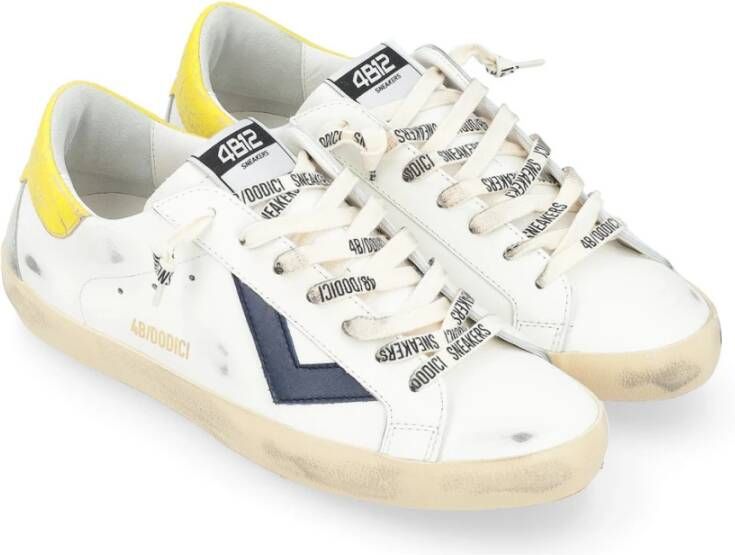 4B12 Witte Tweety Supreme-U205 Sneakers White Heren