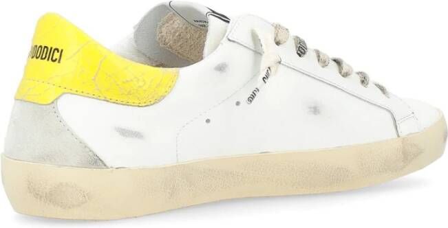 4B12 Witte Tweety Supreme-U205 Sneakers White Heren