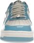 A Bathing APE Blauwe Bapesta Klassieke Sneaker Release Blue Heren - Thumbnail 2