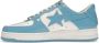 A Bathing APE Blauwe Bapesta Klassieke Sneaker Release Blue Heren - Thumbnail 3