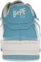 A Bathing APE Blauwe Bapesta Klassieke Sneaker Release Blue Heren - Thumbnail 4