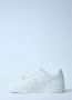 A Bathing APE Panel Leren Sneakers met Logo Motief White Heren - Thumbnail 4