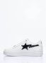 A Bathing APE Sneakers met glanzende leren panelen White Heren - Thumbnail 4